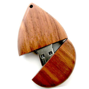 فلش مموری طرح قطره چوبی